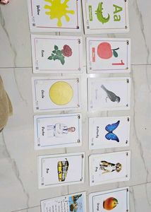 KIDS FLASH CARD MEMORY LEARNING MONTESSORI
