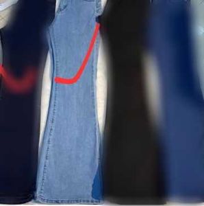 Flared Denim Jeans