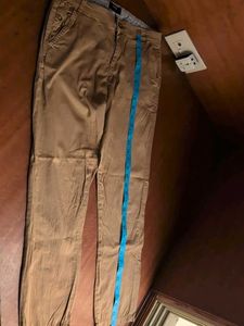 Women's casual tan Chinos MAX