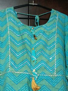 Afsana Beautiful Floor Length Kurti