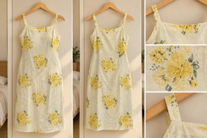 Chic Floral Print Summer Dress