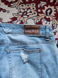 Light wash Denim flare jeans
