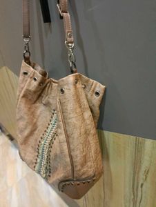 Stylish Embellished Hobo Bag