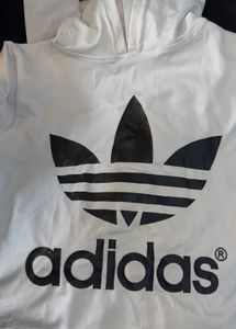 Adidas Cropped women's sports Hoodie