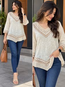 Embroidered Boho Style Kurta cum top