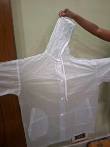 Clear Raincoat with Hood