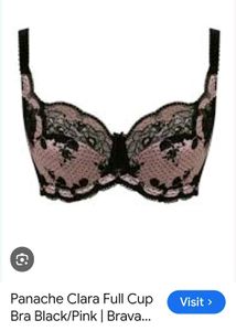 panache Elegant Floral Print Bra