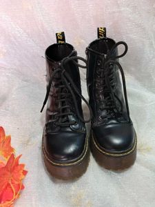 Classic Black Combat Boots