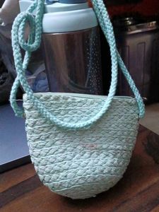 Cute Pastel Woven Clutch