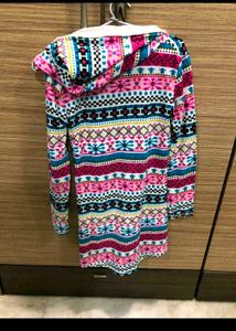 Colorful Long Sleeve Mini Dress