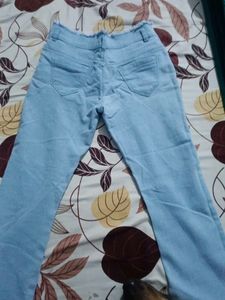 Light Blue Flare Jeans