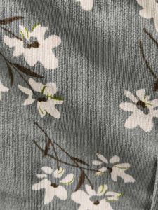 Floral A-line Button-Up Skirt