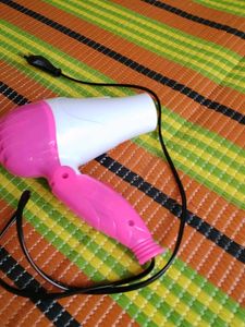 Pink &amp; White Hair Dryer