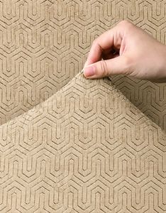 ✨ Luxury Sofa Cover - Beige Geometric Print🤌