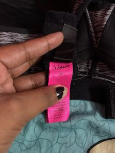 Gray Sports Bra