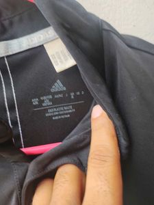 Adidas Men's Black Polo Shirt