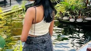 Cream One-Shoulder Knit Top