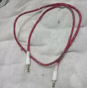 AUX CABLE FOR CAR AND MUSIC SYSTEM