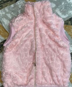 Cozy Pink Faux Fur Jacket