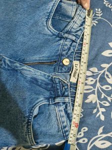 blue denim ripped jeans