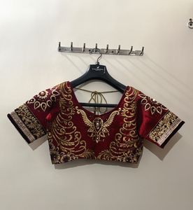 Elegant Embroidered Lehenga saree