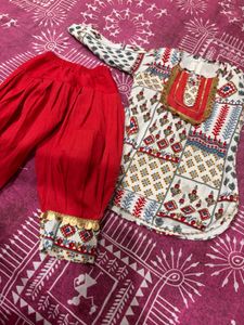 Designer Kurta Set with Dhoti Pants