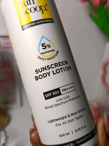 Sun Scoop Sunscreen Body Lotion SPF 50+