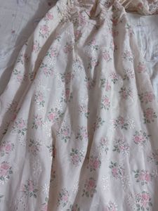 Floral Print Puff Sleeve Dress