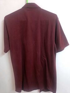 Maroon Short Sleeve Shirt