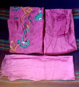 Pink Patiala Suit