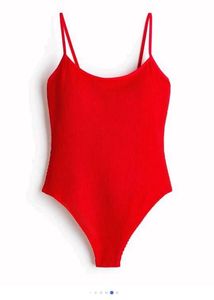 Bright Red Padded Swimsuit