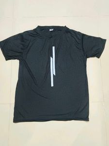 Men's Black Graphic T-Shirt