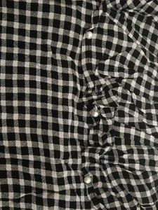 Gingham Off-Shoulder Top
