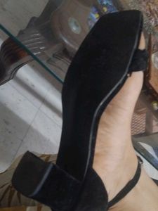 Black Block Heels