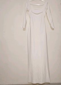 Dresses/ One Piece White/ Bodycon Dress