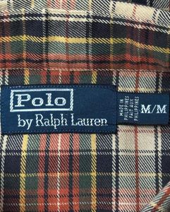 POLO RALPH LAUREN PLAID FLANNEL DUAL POCKET SHIRT