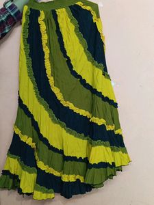 Yellow Long Skirt