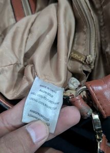Stylish Brown Leather Handbag