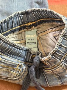 Cute Denim Jogger Pants