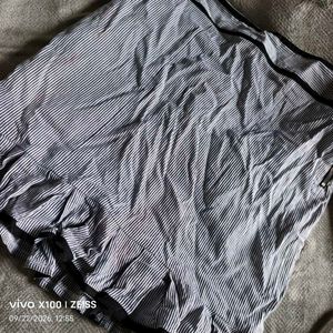 I. Striped Mini Skirt