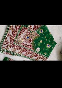 Emerald Green Bridal Lehenga