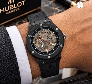 Hublot Geneve Skeleton Watch