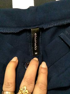 Formal Navy Blue Trousers For Girl