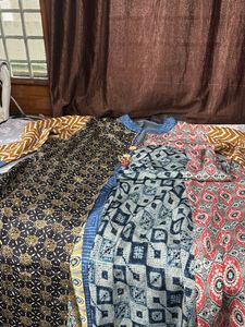 Anora gown  with Bohemian Print