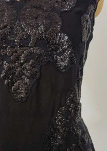Black Sequin Mermaid Party Dress