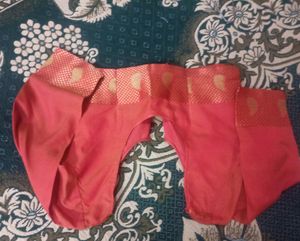 Cotton Mustard Colour Sari
