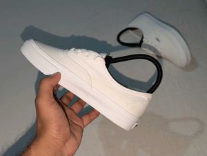 White Vans Sneakers