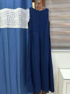 Kazo Blue Embellished dress