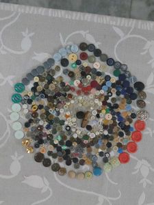 Assorted Vintage Buttons Collection