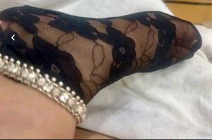 Sheer Lace Ankle Socks